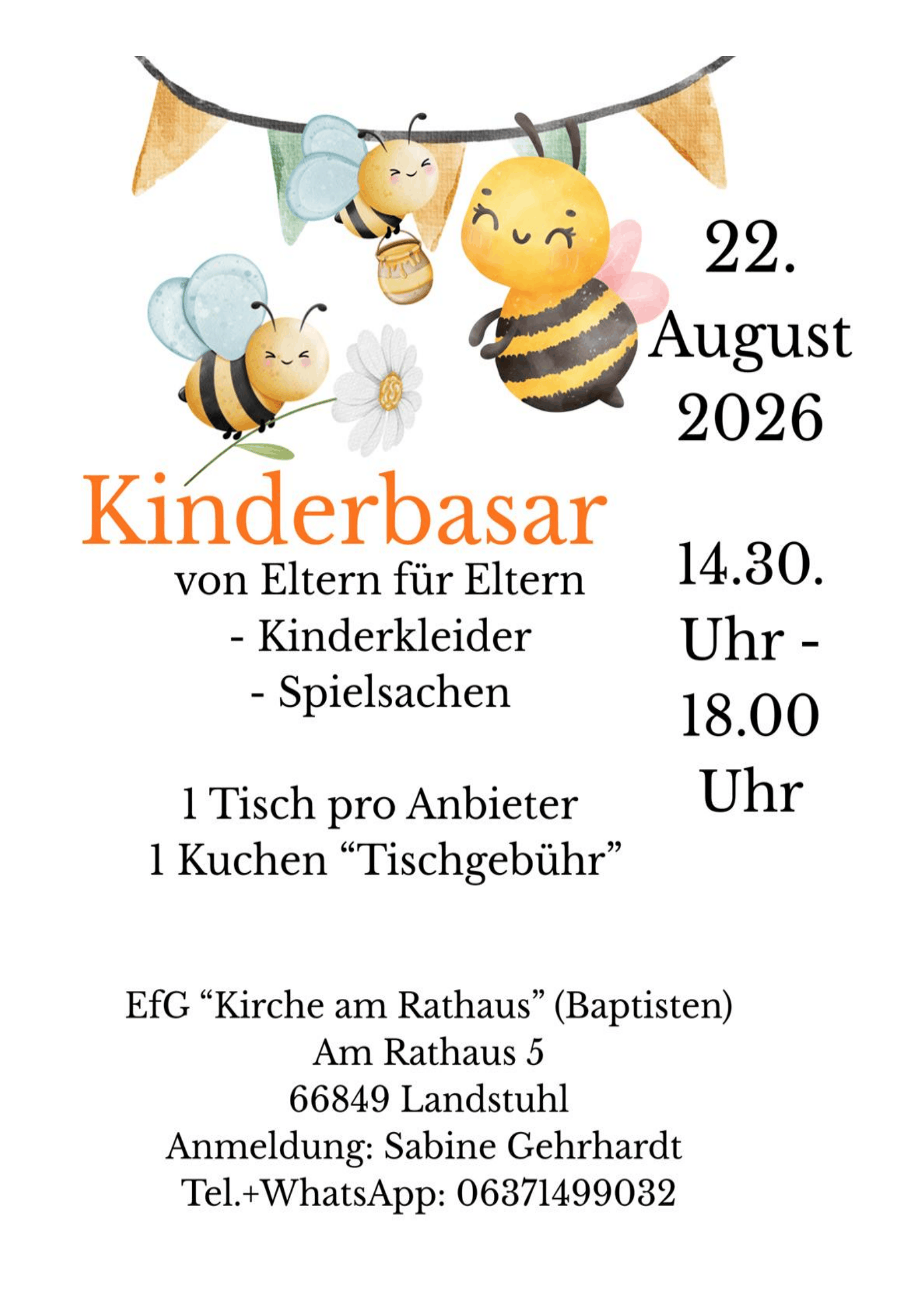 Veranstaltung Flyer